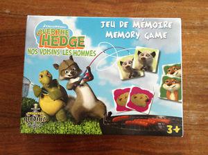 Over The Hedge Memory Game