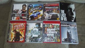 PS3 Games & 1 Xbox360 Kinect game