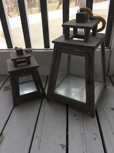 Patio lantern decor