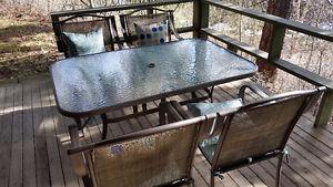 Patio table and chairs for sale