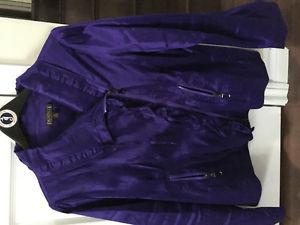 Purple spring jacket