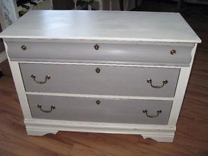Restored Dresser and Matching Night Table