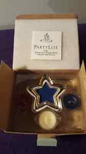 Retired Partylite Heritage Frame Tealight Gift Set