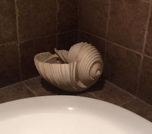 Seashell Ceramic Large approx. 12 inches