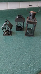 Set of 3 Miniature Lanterns