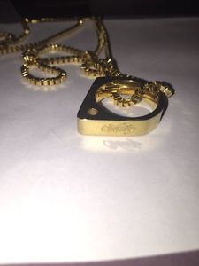 Stainless steel gold Vitaly necklace