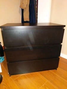 Three drawer ikea dresser