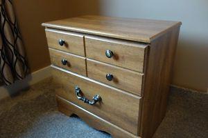 Two drawer nightstand in excellent condition.