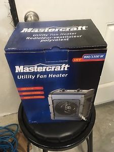 Utility fan heater