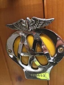 Vintage AA New Coventry London, England License Plate Topper