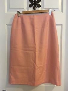Vintage Mister Leonard Pink Wool Skirt Size 10
