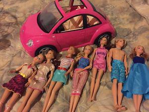 Volkswagen Bug And barbies for sale