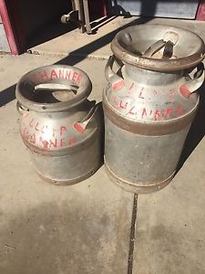 Wanted: Milk canisters