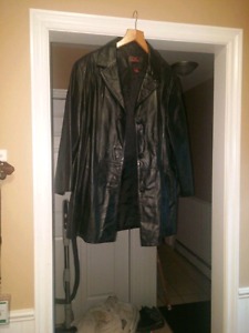 Women's danier leather jacket size 2XL