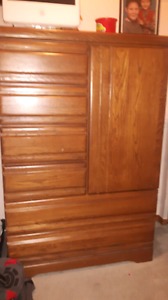 Wooden armoire good condition