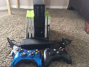 XBOX 360 With 5 Games!!!!