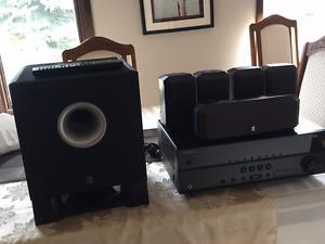 Yamaha Receiver and 5.1 speaker system