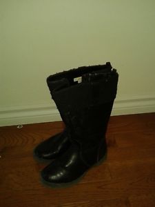 fall-winter boots - size 1 - girls