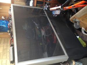 large old style flat screen