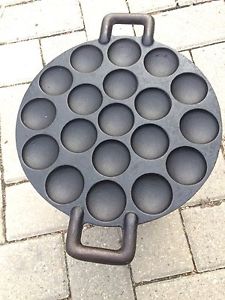 poffertjes pan cast iron