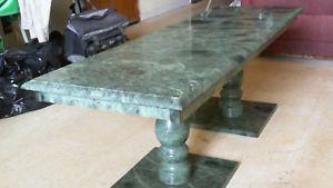 used high end marple coffee table