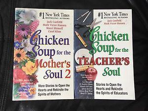 2 Chicken Soup for the Soul Books - $10