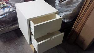 2 drawer cabinet 15" cube
