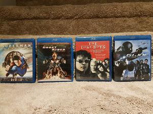4 Blu Rays lot