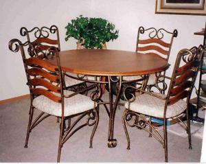 5 Pc. Dining Table and Chairs
