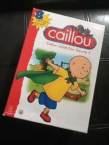 8 Disc box set of Caillou