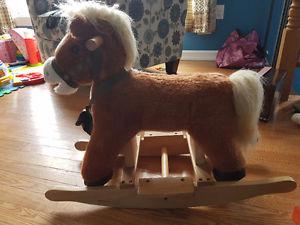 Adorable rocking horse!