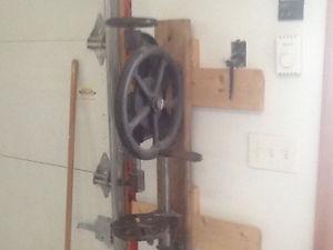Antique drill press
