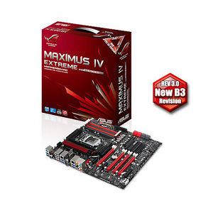 Asus Maximus IV Extreme (Rev 3.0) Includes RAM and CPU