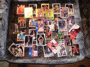 BASKETBALL CARDS FROM 'S APPROXIMATELY 35 cards for $15