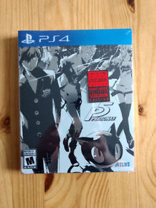 BRAND NEW, SEALED Persona 5 Limited STEELBOOK Edition