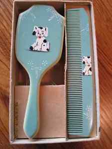 Baby or Dollie 's Comb & Brush Set in Orig. box