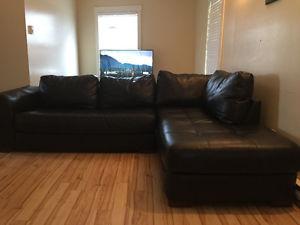 Black Leather couch