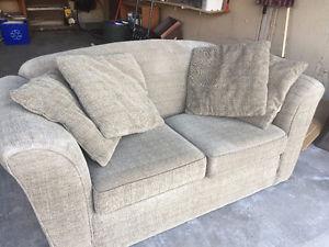 Cheap couch/loveseat in good condition - want gone quickly!