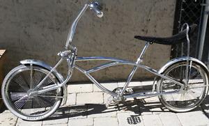 Chrome Lowrider Bicycle