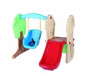 Climber and swing set