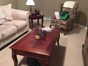 Coffee & end table set
