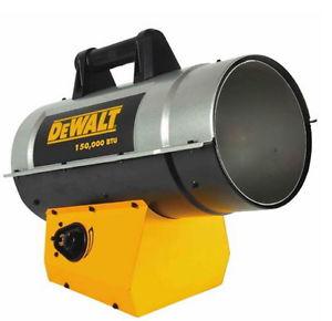DeWalt 150K BTU propane Heater: New