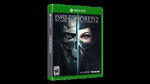 Dishonored 2, WWE 2K17 mint Condition Xbox One
