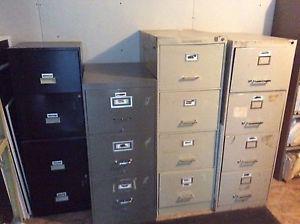 Filing cabinets ($10 a drawer)