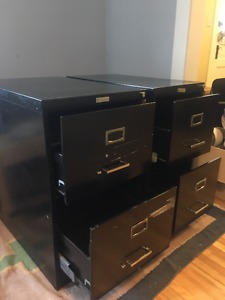 Filing cabinets and Hanging file folders