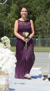 Full Length Bridesmaid Dress