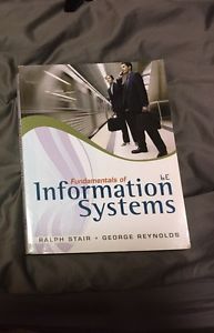 Fundamentals of informatiom systems u of w