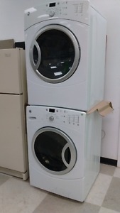 GE Stackable washer and dryer
