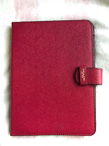 Genuine leather Coach iPad Mini case