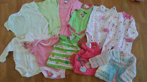 Girls clothes - newborn to 3 months